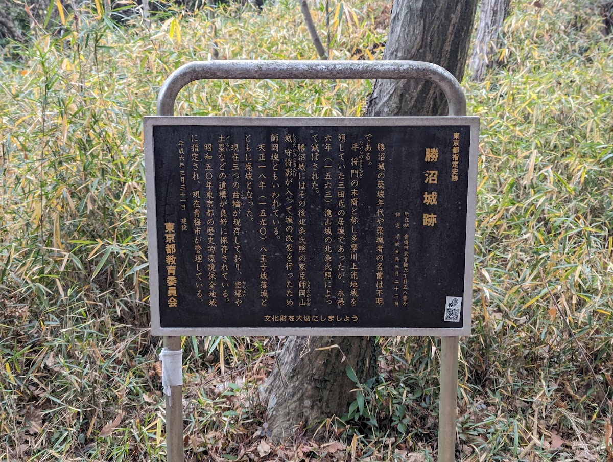 胜沼城迹