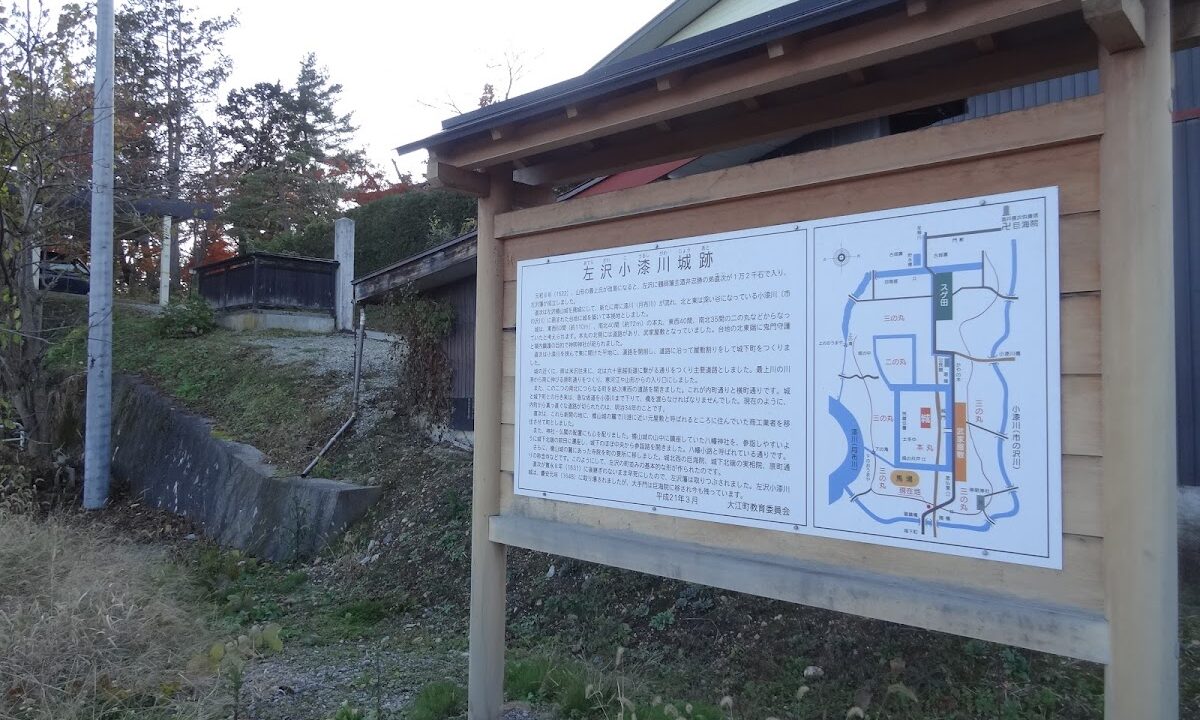 小漆川城（大江町・山形県）の歴史と見どころ