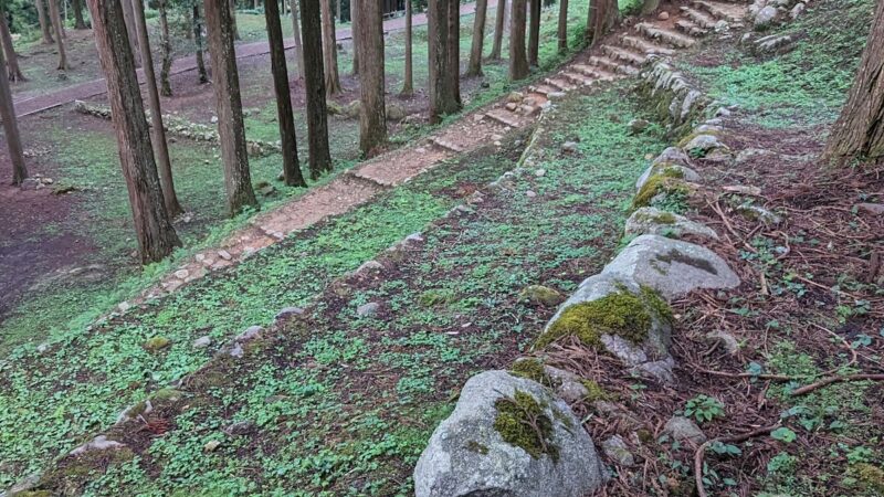 七尾城(島根県益田市)