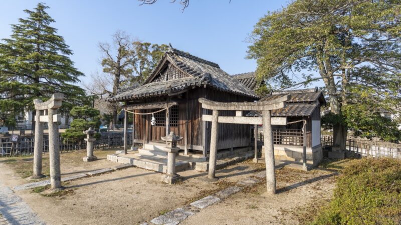 庭瀬城址（岡山市）
