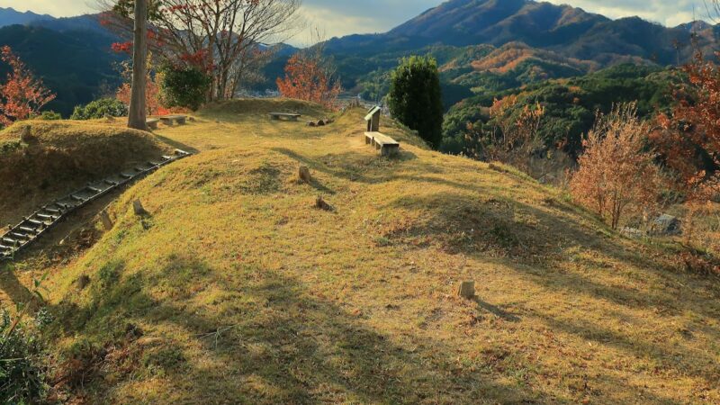 五箇篠山城(三重県多気郡)