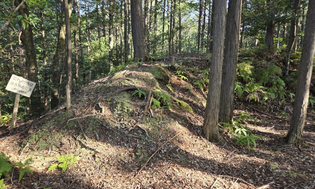 立岡城（三重県度会郡度会町）