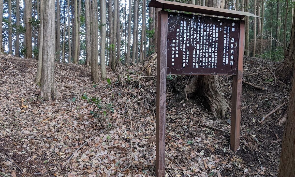鹿伏兎城(三重県亀山市)
