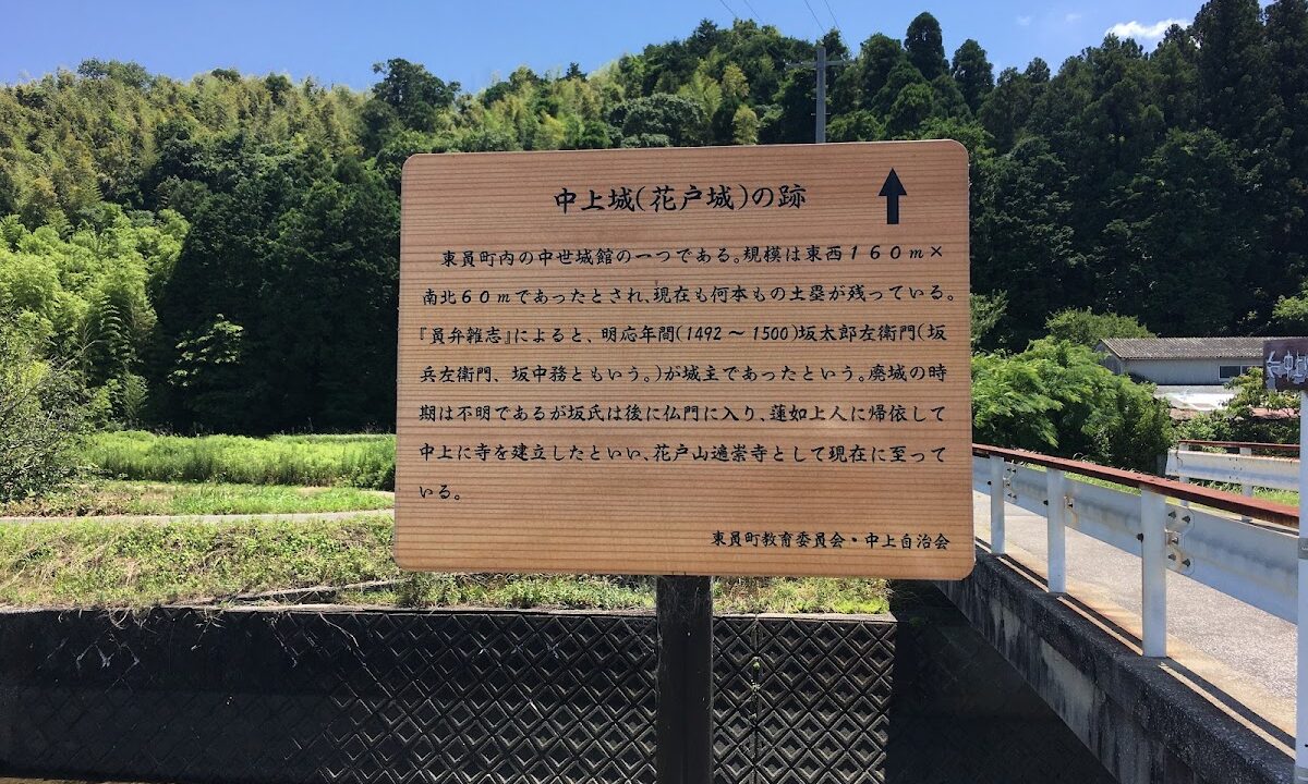 中上城(三重県員弁郡)