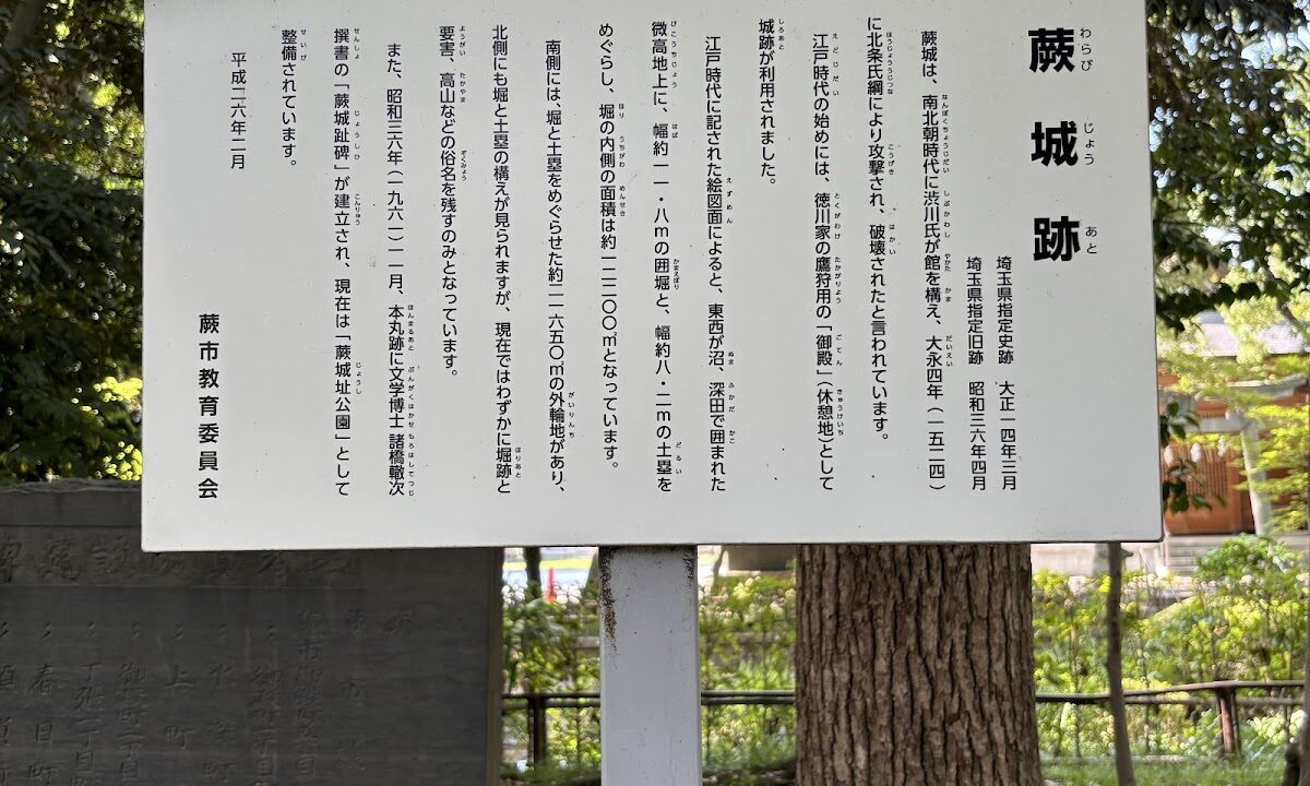 Warabi Castle（埼玉県）