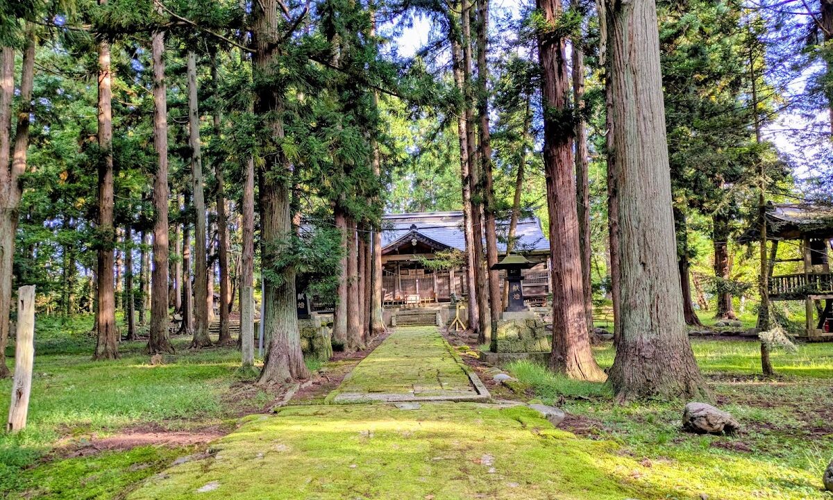 成島館跡（山形県米沢市）