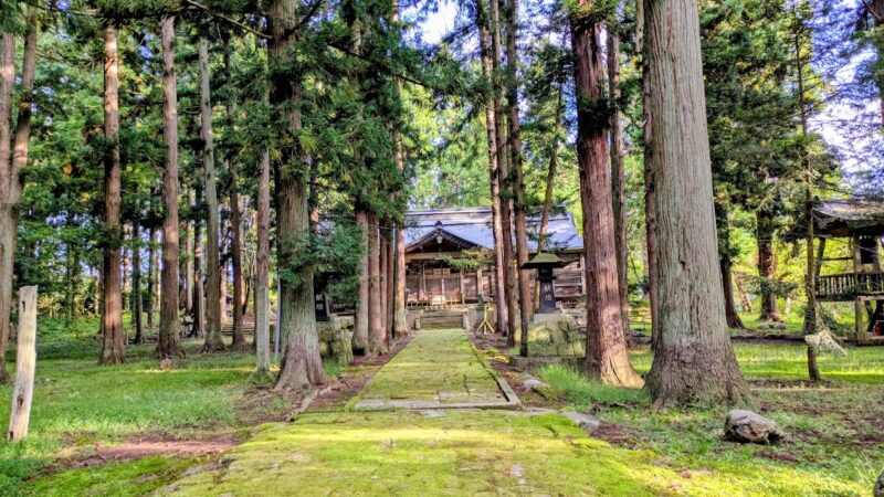 成島館跡（山形県米沢市）