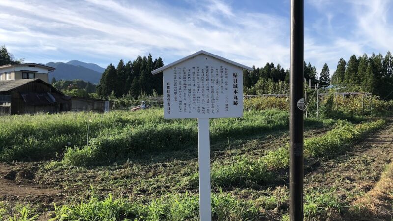 鮎貝城（山形県）